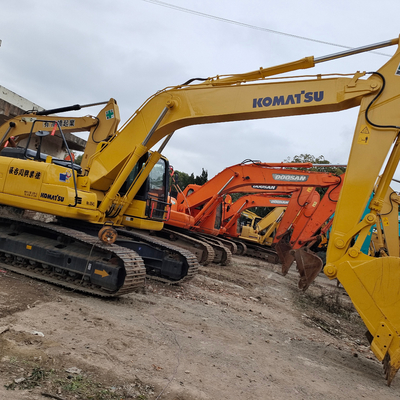 Χρησιμοποιούμενος εξορυκτής Komatsu PC240 240LC 24ton Crawler Digger με αρχική υδραυλική βαλβίδα