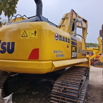 800 ώρες εργασίας Εξαρτημένο εκσκαφέα Komatsu PC200-8 20 τόνους λειτουργικό βάρος