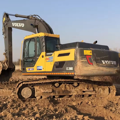 Βόλβο EC200D Χρησιμοποιούμενη εκσκαφέας 20ton σε καλή κατάσταση για την κατασκευή γέφυρας