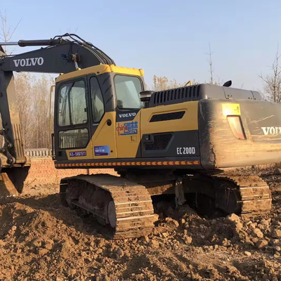 Χρησιμοποιημένο Volvo EC200d Ec200dl Ec200el 20 τόνων Μεγάλο Excavator Excavator στην προσιτή τιμή