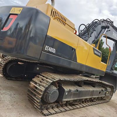 50500 KG Χρησιμοποιούμενη VolvoEC480D Excavator Crawler Heavy Construction Machinery Μεγάλη 48 τόνων