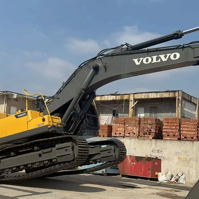 50500 KG Χρησιμοποιούμενος εξορυκτής VolvoEc480d βαρύς κατασκευαστικός μηχανισμός 245KW Μεγάλος 48Ton