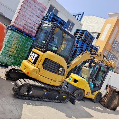 Χρησιμοποιηθέντες ανθρακωρύχοι CAT 303E μικρού μεγέθους 3,5 τόνων CAT 303,5 303 303C 303Cr με εξαρτήματα