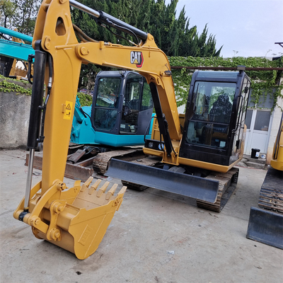 Χρησιμοποιούμενος εξορυκτής Caterpillar 306E με αρχικό υδραυλικό κύλινδρο και παπούτσια ράβδους