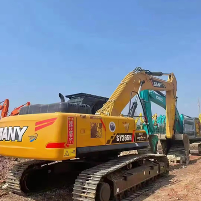 365H 485H Excavator Crawler Χρησιμοποιούμενος SANY SY365H Excavator με βάρος μηχανής 365000 KG