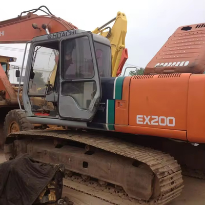 120KW Χρησιμοποιούμενος εξορυκτής Hitachi EX100-2 EX200-1 EX200-2 EX200-3 EX200-5 με εξαρτήματα