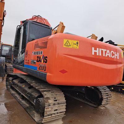 ΟΡΙΓΙΝΑΛΙΚΟ Υδραυλικό κύλινδρο Hitachi zx200 Χρησιμοποιούμενος εξορυκτής με χωρητικότητα κουβάς 1CBM