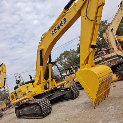 Χρησιμοποιούμενος εξορυκτής KOMATSU PC350 με αρχική υδραυλική βαλβίδα και καλή κατάσταση λειτουργίας