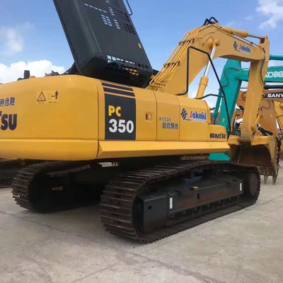 Χρησιμοποιούμενη υδραυλική σκάφτρα Komatsu PC350-7 από την Ιαπωνία με 800 ώρες εργασίας