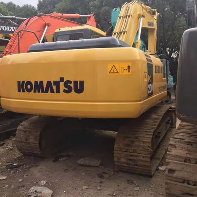 107KW 20 τόνων KOMATSU PC200 Χρησιμοποιούμενη μέση ανασκαφή με αρχική υδραυλική βαλβίδα