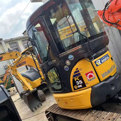 4D88E-6 Μηχανή Komatsu PC35 Εκσκαφέας Mini Bagger 3500 KG Βάρος