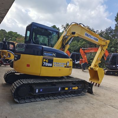 Χρησιμοποιούμενος εξορυκτής PC78US της Komatsu σε καλή κατάσταση με λειτουργικό βάρος 7190