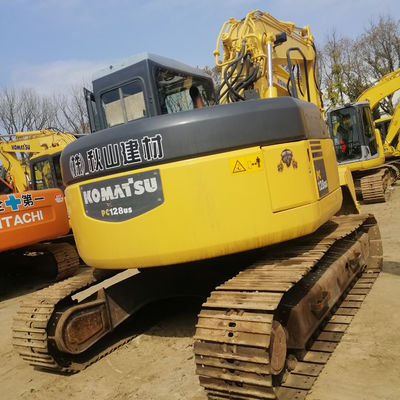 2022 12 τόνων PC128US PC128 Komatsu Γιαπωνέζικος μεταχειρισμένος εξορυκτής με χωρητικότητα κουβάς 0,53CBM