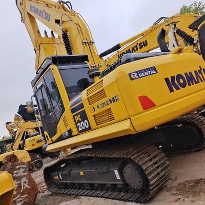 20 τόνους μεταχειρισμένο σκάφος Komatsu PC200-8 που πωλείται με αρχική υδραυλική αντλία