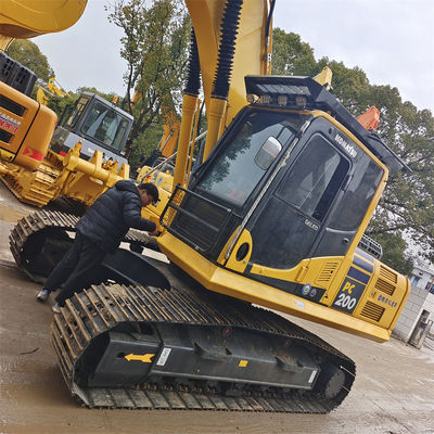 Εκσκαφέας Komatsu PC200-8 με αρχική υδραυλική αντλία και χωρητικότητα κουβάς 1,15m3