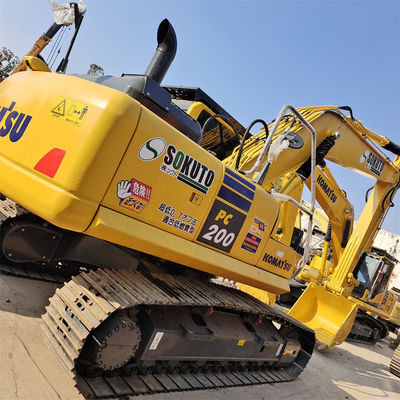 Χρησιμοποιούμενος εξορυκτής KOMATSU PC200-8 με λειτουργικό βάρος 2 τόνων και εισαγόμενο κινητήρα