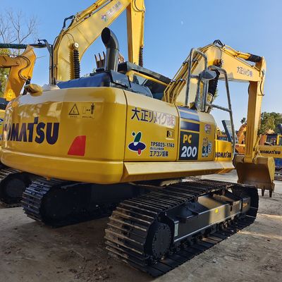 Αρχική μεταχειρισμένη εκσκαφέας Komatsu Pc200-8 με αρχικό υδραυλικό κύλινδρο από την Ιαπωνία