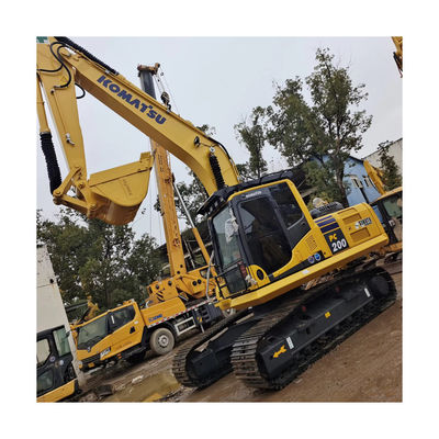 20000 KG βάρος μηχανής KOMATSU PC200-8 Χρησιμοποιούμενος υδραυλικός αναπαραγωγός Excavator