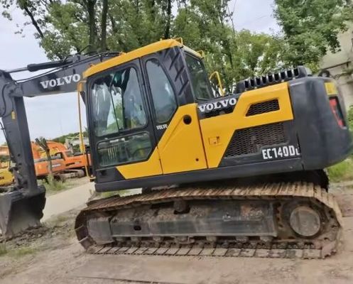 Βέλτιστη απόδοση VolvoEC140DL D3.8E Μηχανή χρησιμοποιείται εξορυκτής με 0,7 χωρητικότητα κουβάς