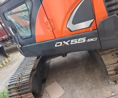 Αρχικό χρώμα Doosan Dx55 Mini Excavator 5 τόνων χωρητικότητας και αρχική υδραυλική βαλβίδα
