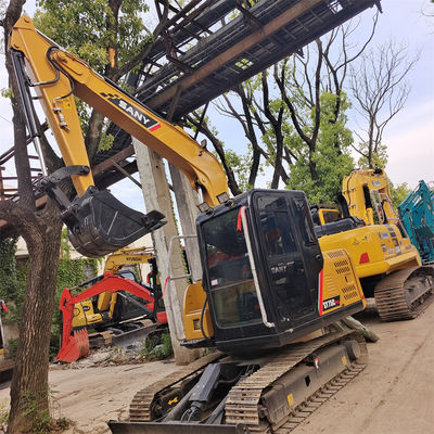 2022 Sany SY75C Excavator 7 Τόνων με ORIGINAL υδραυλική αντλία Χρησιμοποιείται Mini Crawler Digger