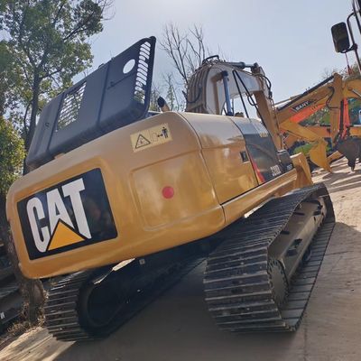 Χρησιμοποιούμενη εκσκαφέας CAT 320D 320DL με αρχική υδραυλική αντλία 20 τόνων λειτουργικού βάρους