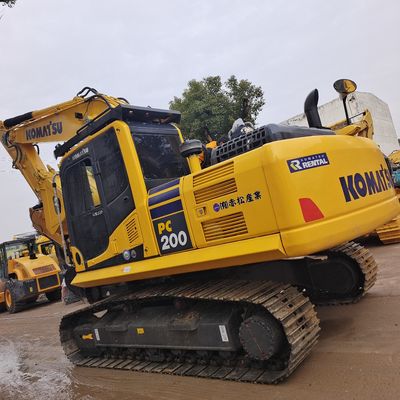 Χρησιμοποιούμενος εξορυκτής Komatsu PC200 PC200-7 PC200-8 PC220