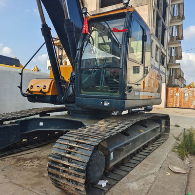 Χρησιμοποιούμενη Κορέα Hyundai 215LC-9 Excavator 118KW 225-9T Excaver για διαχείριση αποβλήτων