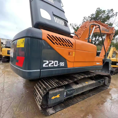 Χιούνταϊ 220 Excavator 220lc-9 υψηλή λειτουργική απόδοση και 1.2M3 χωρητικότητα κουβάς
