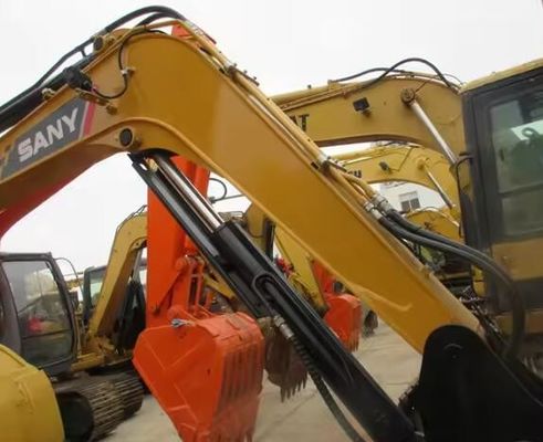 Χρησιμοποιούμενο SanySY55C Υδραυλικό Excavator Crawler Δεύτερο χέρι Excavator 5780KGS λειτουργικό βάρος