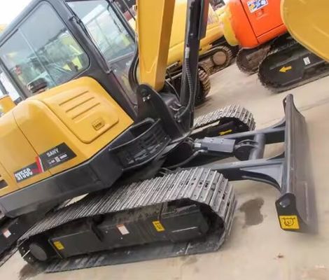 Εργασιακό βάρος 5780KGS Χρησιμοποιούμενο Sany SY55C Υδραυλικό Excavator Crawler Second Hand Digger