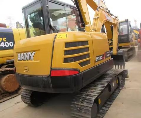 Sany SY55C Υδραυλικός Excavator Crawler Δεύτερο χέρι Excavator με 900 ώρες εργασίας