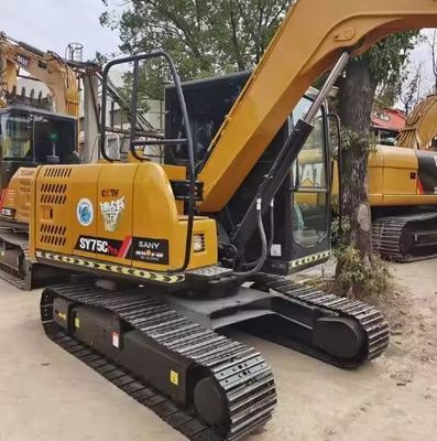 SY95C μεταχειρισμένο Sany 9.5 τόνων Excavator Crawler Digger με πρωτότυπη υδραυλική αντλία