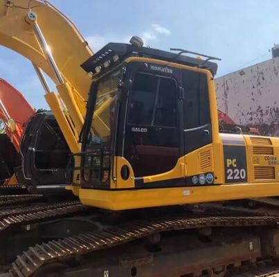 PC220-8 Ιαπωνική κατασκευή Χρησιμοποιούμενος εξορυκτής Κομάτσου PC220-8 Υδραυλικός εξορυκτής 110kw
