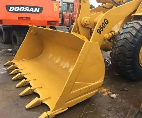 Χρησιμοποιούμενο 950G εμπρόσθιο φορτιστή Caterpillar Wheel Loader 950H 950 966H σε 1200 ώρες εργασίας