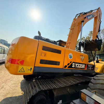 Εξαιρετική κατάσταση Sany SY335H Crawler Excavator με 1,2 κυβικά μέτρα χωρητικότητα κουβάς