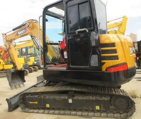 Υψηλή απόδοση εργασίας SANYsySY60C pro εκσκαφέας Χρησιμοποιείται στο χαμηλότερο με χαμηλή κατανάλωση πετρελαίου