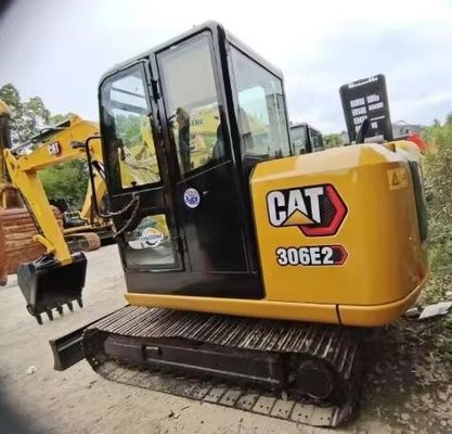 Χρησιμοποιούμενη εκσκαφέας Caterpillar CAT306E2 με έτος 2018 και βάρος μηχανής 6800 KG