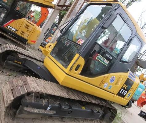 Εκσκαφείς Komatsu PC110-7 PC70-8 PC60-7 PC56-7 Δεύτερο χέρι Ιαπωνία Εκσκαφείς 7 τόνων