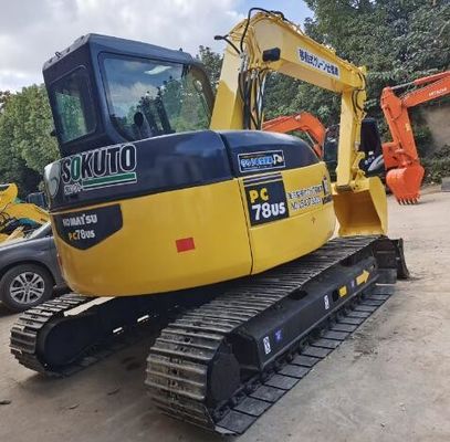 Χρησιμοποιούμενος εξορυκτής Komatsu PC78US με αρχική υδραυλική βαλβίδα σε καλή κατάσταση