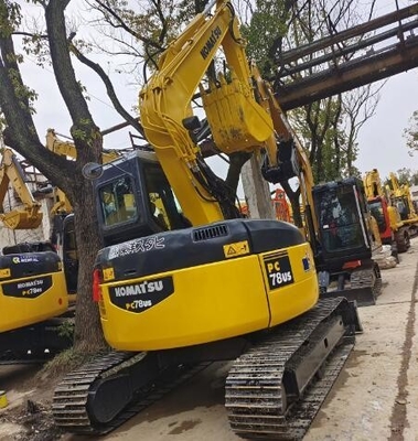 Καλή κατάσταση Komatsu PC78US Εκσκαφέας 0,34CBM χωρητικότητα κουβάς Αρχική υδραυλική αντλία