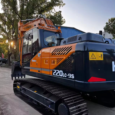 Χρησιμοποιούμενο υγιούνταϊ 215LC-9S Crawler Excavator Εξοπλισμός υψηλής αποδοτικότητας λειτουργίας