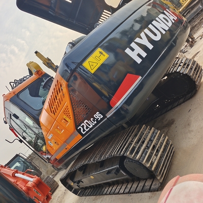 Χρησιμοποιούμενος κινητήρας Hyundai 215 220lc Crawler Excavator στην Κολομβία 2019 Έτος 20ton