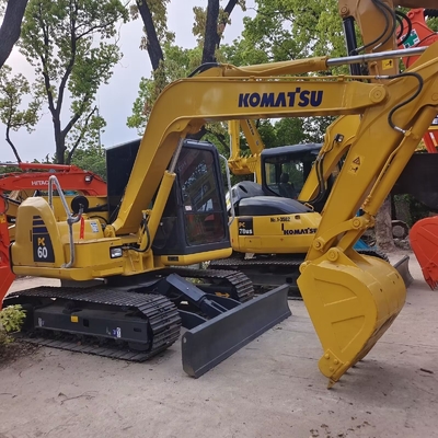Χρησιμοποιούμενος εξορυκτής PC60-8 Komatsu με κινητήρα Komatsu S4D95LE-3 σε καλή κατάσταση