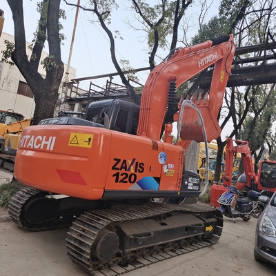 Εκσκαφέας 12 τόνων Hitachi Zx120 με 4000 ώρες εργασίας και αρχικό υδραυλικό κύλινδρο
