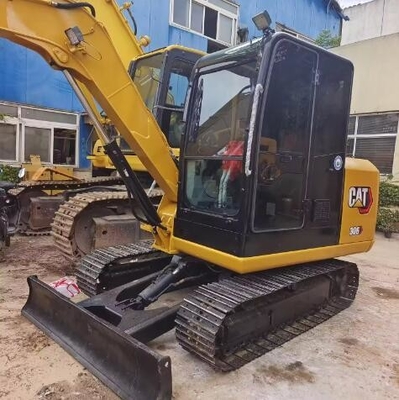 Χρησιμοποιημένη μηχανή εκσκαφής Cat 306E2 με 1200 ώρες εργασίας και αρχική υδραυλική αντλία