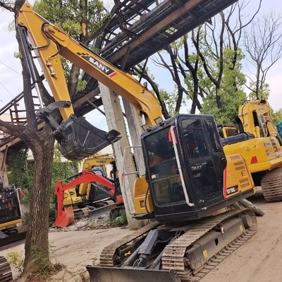 Δεύτερο χέρι Sany SY75C 7 τόνων εκσκαφέας σε καλή κατάσταση για Μηχανική κατασκευή