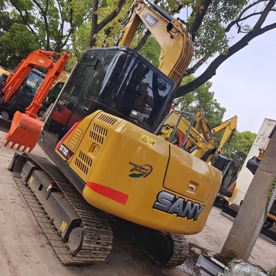 Η Sany sy75c είναι σε καλή κατάσταση και θα χρησιμοποιηθεί για την κατασκευή μηχανών το 2022.