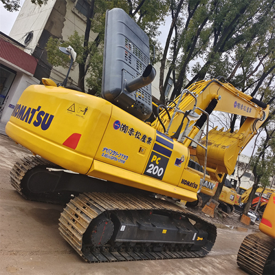 Χρησιμοποιηθέντες εξορυκτές Komatsu PC200-8 σε καλή κατάσταση από την Ιαπωνία με 800 ώρες εργασίας