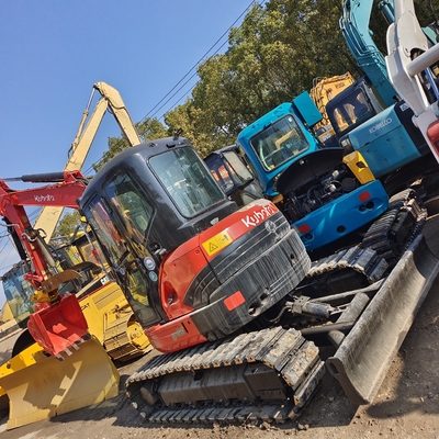 3887 KG βάρος μηχανής χρησιμοποιημένος Kubota U55 35 Εκσκαφέας αρχική Ιαπωνία σε καλή κατάσταση